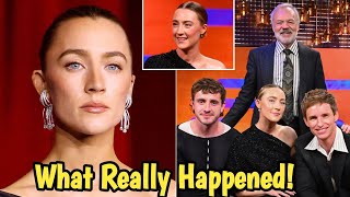 Saoirse Ronan Breaks Silence on Her Viral Graham Norton Moment [upl. by Hubing]