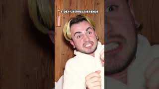 5 SaunaTypen die jeder kennt 😂 mitNoelDederichs ytshorts sauna comedy lustig [upl. by Ploch584]