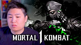 MORTAL KOMBAT 1  OFFICIAL NOOB SAIBOT GAMEPLAY amp STORY TRAILER REACTION [upl. by Laresa]