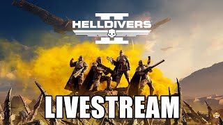 🔴Live  Helldivers 2  Squashing Bugs with the Boys [upl. by Neisa758]