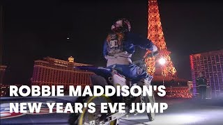 Robbie Maddisons 2008 New Years Eve jump [upl. by Ehctav]