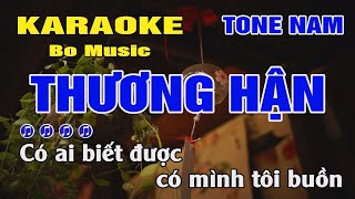 Karaoke Thương Hận Tone Nam  Abm  Bo Music [upl. by Robillard177]