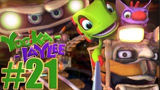 Yooka  Laylee Gameplay Walkthrough Part 21 World 4 Boss  100  Walkthrough [upl. by Maxantia]