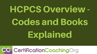 HCPCS Overview Codes and Books Explained [upl. by Idnarb]