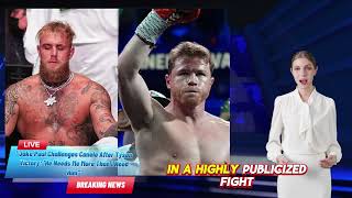 quotJake Paul Challenges Canelo After Tyson Victory He Needs Me More Than I Need Himquot [upl. by Josepha]