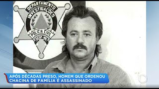 Homem libertado após décadas preso por chacina de família é assassinado [upl. by Simonne484]