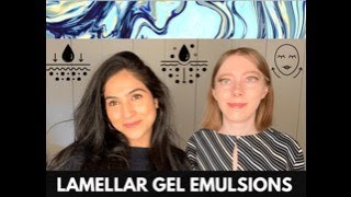 Lamellar Gel Emulsions in Skin Care Products [upl. by Naesal]