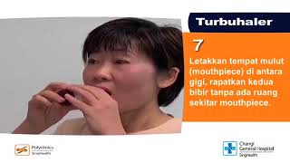 How to Use a Turbuhaler Malay [upl. by Iturk]