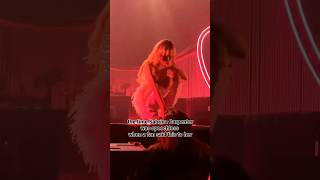 Sabrina Carpenter fell to the floor after a fan’s crazy story 🤯 shorts celebrity [upl. by Llerrej]