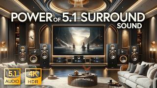 POWER of 51 Dolby Surround Sound 4K Test [upl. by Sapphire]