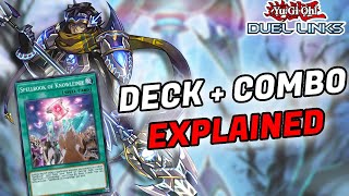 WORLD LEGACY SPELLBOOK EXPLAINED DECK  COMBO duel links [upl. by Joaquin]