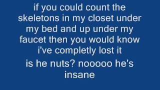 Insane Eminem clean lyrics [upl. by Nylhsoj764]