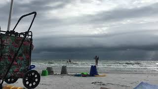 Storm rolling into North Redington Beach FL Time Lapse [upl. by Knowling17]