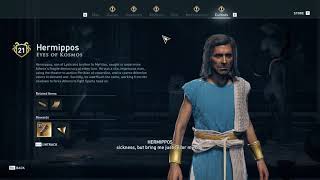 Attika Fort Polemarch Cultist Location Clue  AC Odyssey  Siptan Gaming [upl. by Asiral]