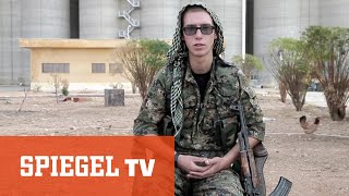 Deutscher an der ISFront Unterwegs mit kurdischen Kämpfern in Syrien  SPIEGEL TV [upl. by Eissert]