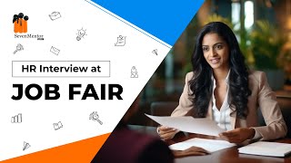 HR Interview at Job Fair  SevenMentor  hr hrinterviewquestions jobfair hrgeneralist hrcareer [upl. by Kain]