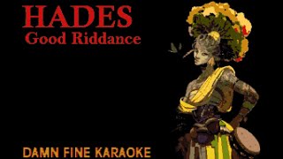 Darren Korb ft Ashley Barrett  Good Riddance Hades Karaoke [upl. by Emile173]