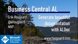 Create beautiful documentation with ALDoc in Business Central [upl. by Norek224]