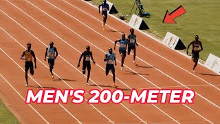 Mens 200m Olympics Trials Semifinals 1 2 amp 3 [upl. by Kiefer]