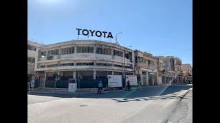 Famagusta  Varosha with Bike in the gost City 4K [upl. by Antonie]