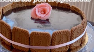 Bavarois PoiresSpéculoos FACILE à réaliser QUELLERECETTE [upl. by Acinhoj]