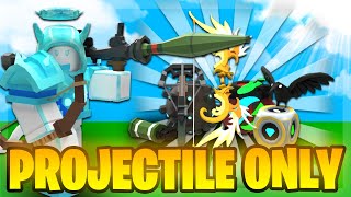 I Could ONLY Use PROJECTILES Roblox Bedwars [upl. by Nwahsat845]