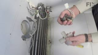 Frigidaire Refrigerator Repair  How to Replace the Evaporator Fan Motor [upl. by Delsman803]