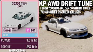 FH5 AWD DRIFT TUNE 1997 LEXUS SC300 [upl. by Balthasar18]