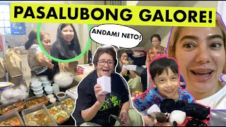 MAY DUMATING NA BALIKBAYAN SINO SYA ANDAMING PASALUBONG AT BALIKBAYAN BOX HAUL  Nina Rayos [upl. by Norrat]