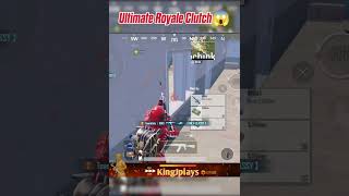 Ultimate Royale Clutch😱 bgmi 1v3clutches viralvideo battleroyalegame shorts [upl. by Arretahs]