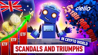 Crypto Scandals and Triumphs Delios 180M Theft amp Australias Bitcoin ETF Success [upl. by Vanda]