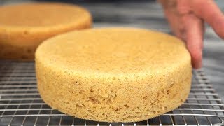 How to Get Flat Cake Layers [upl. by Ridan698]