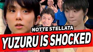 It wasnt shown Yuzuru Hanyu made the whole stadium scream Curiosities at the show Notte Stellata [upl. by Eceeryt39]