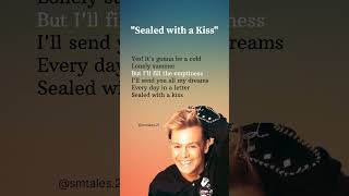 Sealed with a Kiss lyrics  Jason Donovan lyrics sealedwithakiss jasondonovan trending [upl. by Wassyngton]