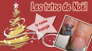 Calendrier de lAvent  Le renne Rudolph en gros plan [upl. by Aisanahta598]