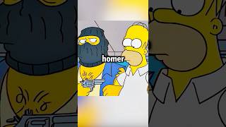 Homer was kidnapped by bad guys thesimpsonsshorts [upl. by Nellaf]