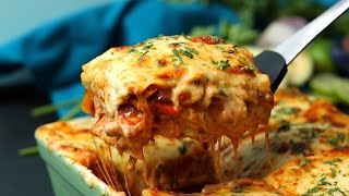 How To Make Chicken Fajita Lasagna [upl. by Kali]