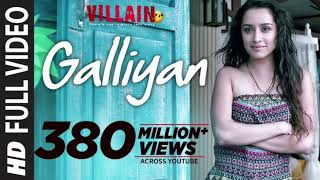 Full Video Galliyan Song  Ek Villain  Ankit Tiwari Sidharth Malhotra MeriTuneShraddha Kapoor [upl. by Sylera]