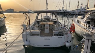 Beneteau Oceanis 381 2019  charter yacht review [upl. by Ardnwahs132]