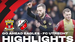 FC Utrecht pakt VOLLE BUIT tegen Go Ahead Eagles 🔥  HIGHLIGHTS [upl. by Murdoch630]