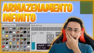 TUTORIAL  REFINED STORAGE ARMAZENAMENTO INFINITO DE ITENS 21 ‹ FELIPE D › [upl. by Astera]