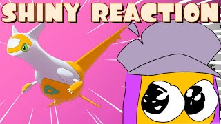 SHINY LATIAS REACTION AFTER 100 TRIES  Pokemon Sword  Shield [upl. by Balbur871]