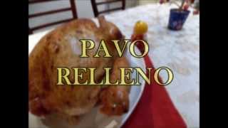 Pavo Horneado Relleno [upl. by Lonergan]