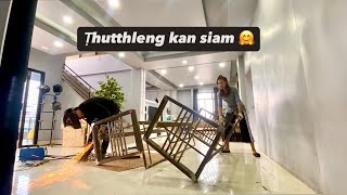 Ṭhutthleng siam leh thildang kan tih te  Karkhat chhunga ka hun hmandan  how to make couch  DIY 😊 [upl. by Anilyx431]