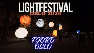 LIGHTFESTIVAL Oslo 2024 FJORD OSLO [upl. by Malan]