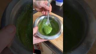 Basilikum Pesto selber machen pesto zuckerfrei pasta gesundessen food [upl. by Refitsirhc]