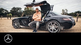 JP Kraemer unterwegs im SLS AMG Der Sportwagen mit den Flügeltüren [upl. by Michaud]