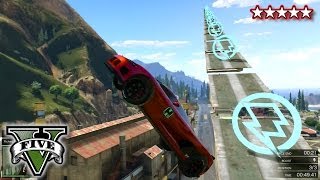 GTA 5 Fun Races LiveStream  50 Story Ramp GTA V [upl. by Shena]