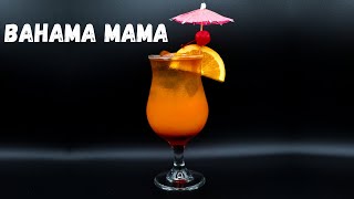 Bahama Mama Recipe  Classic Cocktail Recipe [upl. by Henryson]