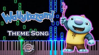 Wallykazam Theme Song Piano Tutorial and Cover [upl. by Serge]